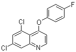 喹氧灵分子结构 (CAS 124495-18-7)