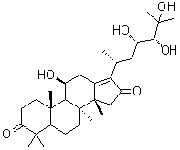 16-氧代泽泻醇 A分子结构 (CAS 124515-98-6)