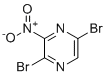 2,5-Dibromo-3-nitropyrazine molecular structure (CAS 1245645-88-8)