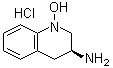 (3S)-1,2,3,4-四氢-1-羟基-3-喹啉胺盐酸盐分子结构 (CAS 1245647-56-6)