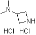 3-(二甲基氨基)吖丁啶二盐酸盐分子结构 (CAS 124668-49-1)