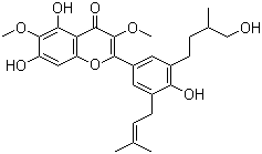 5'-Prenylaliarin分子结构 (CAS 1246926-09-9)