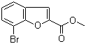 7-溴苯并呋喃-2-甲酸甲酯分子结构 (CAS 1247406-14-9)