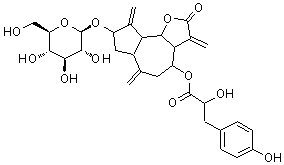 Tectoroside分子结构 (CAS 124960-89-0)