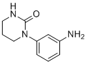1-(3-Aminophenyl)-1,3-diazinan-2-one molecular structure (CAS 1250772-67-8)
