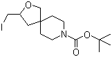 3-(Iodomethyl)-2-oxa-8-azaspiro[4.5]decane-8-carboxylic acid tert-butyl ester molecular structure (CAS 1250998-93-6)