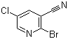 2-Bromo-5-chloropyridine-3-carbonitrile molecular structure (CAS 1256823-81-0)