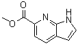 1H-Pyrrolo[2,3-b]pyridine-6-carboxylic acid methyl ester molecular structure (CAS 1256825-86-1)