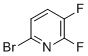6-溴-2,3-二氟吡啶分子结构 (CAS 1257071-45-6)