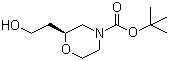 (2S)-2-(2-Hydroxyethyl)-4-morpholinecarboxylic acid tert-butyl ester molecular structure (CAS 1257856-15-7)