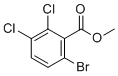 甲基6-溴-2,3-二氯苯甲酸酯分子结构 (CAS 1257856-85-1)