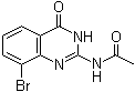 N-(8-Bromo-4-oxo-3,4-dihydroquinazolin-2-yl)acetamide molecular structure (CAS 1258630-87-3)