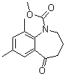 2,3,4,5-Tetrahydro-7,9-dimethyl-5-oxo-1H-1-benzazepine-1-carboxylic acid methyl ester molecular structure (CAS 1259393-27-5)