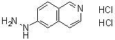 6-Hydrazinylisoquinoline dihydrochloride molecular structure (CAS 1260888-16-1)