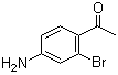4'-氨基-2'-溴苯乙酮分子结构 (CAS 1261497-12-4)