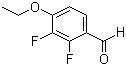 4-乙氧基-2,3-二氟苯甲醛分子结构 (CAS 126162-95-6)