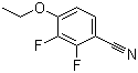 4-乙氧基-2,3-二氟苯腈分子结构 (CAS 126162-96-7)