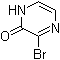 3-溴-2(1H)-吡嗪酮分子结构 (CAS 1261634-06-3)