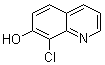 8-氯-7-喹啉醇分子结构 (CAS 1261670-97-6)