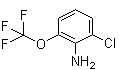 2-Chloro-6-(trifluoromethoxy)benzenamine molecular structure (CAS 1261673-70-4)