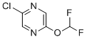 2-Chloro-5-(difluoromethoxy)pyrazine molecular structure (CAS 1261799-42-1)