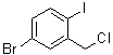 4-溴-2-(氯甲基)-1-碘苯分子结构 (CAS 1261817-10-0)