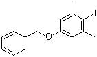 2-碘-1,3-二甲基-5-(苯基甲氧基)苯分子结构 (CAS 126312-61-6)