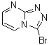 3-溴-1,2,4-三唑并[4,3-a]嘧啶分子结构 (CAS 1263286-57-2)