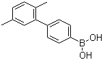 B-(2',5'-二甲基[1,1'-联苯]-4-基)硼酸分子结构 (CAS 1265312-58-0)