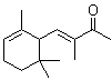 3-甲基-4-(2,6,6-三甲基-2-环己烯-1-基)-3-丁烯-2-酮分子结构 (CAS 127-51-5)