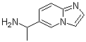 alpha-甲基咪唑并[1,2-a]吡啶-6-甲胺分子结构 (CAS 1270475-03-0)