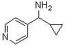 alpha-Cyclopropyl-4-pyridinemethanamine molecular structure (CAS 1270506-12-1)