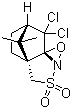(+)-8,8-二氯樟脑磺哑嗪分子结构 (CAS 127184-05-8)