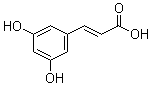 (2E)-3-(3,5-Dihydroxyphenyl)-2-propenoic acid molecular structure (CAS 127791-54-2)