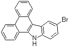 12-Bromo-9H-dibenzo[a,c]carbazole molecular structure (CAS 1279011-16-3)