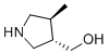 structure of CAS# 1279034-51-3, ((3S,4S)-4-甲基吡咯烷-3-基)甲醇