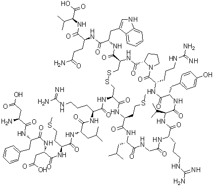小鼠黑色素聚集激素分子结构 (CAS 128315-56-0)