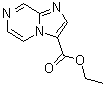 咪唑并[1,2-a]吡嗪-3-羧酸乙酯分子结构 (CAS 1286754-14-0)