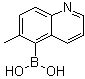 (6-Methylquinolin-5-yl)boronic acid molecular structure (CAS 1287753-42-7)