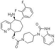 瑞美吉潘分子结构 (CAS 1289023-67-1)