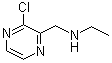 3-Chloro-N-ethyl-2-pyrazinemethanamine molecular structure (CAS 1289386-39-5)