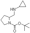 2-[(Cyclopropylamino)methyl]-1-pyrrolidinecarboxylic acid tert-butyl ester molecular structure (CAS 1289387-44-5)