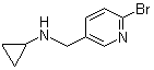 6-溴-N-环丙基-3-吡啶甲胺分子结构 (CAS 1289387-50-3)