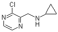 3-Chloro-N-cyclopropyl-2-pyrazinemethanamine molecular structure (CAS 1289387-53-6)