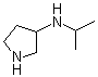 N-(1-Methylethyl)-3-pyrrolidinamine molecular structure (CAS 1289387-70-7)