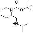2-[[(1-Methylethyl)amino]methyl]-1-piperidinecarboxylicacid tert-butylester molecular structure (CAS 1289387-82-1)