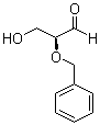 2-O-苄基-L-甘油醛分子结构 (CAS 129492-58-6)