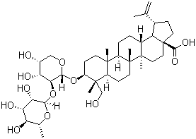 白头翁皂苷 A分子结构 (CAS 129724-84-1)