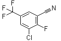 3-Chloro-2-fluoro-5-(trifluoromethyl)benzonitrile molecular structure (CAS 129931-47-1)