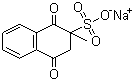 亚硫酸氢钠甲萘醌分子结构 (CAS 130-37-0)